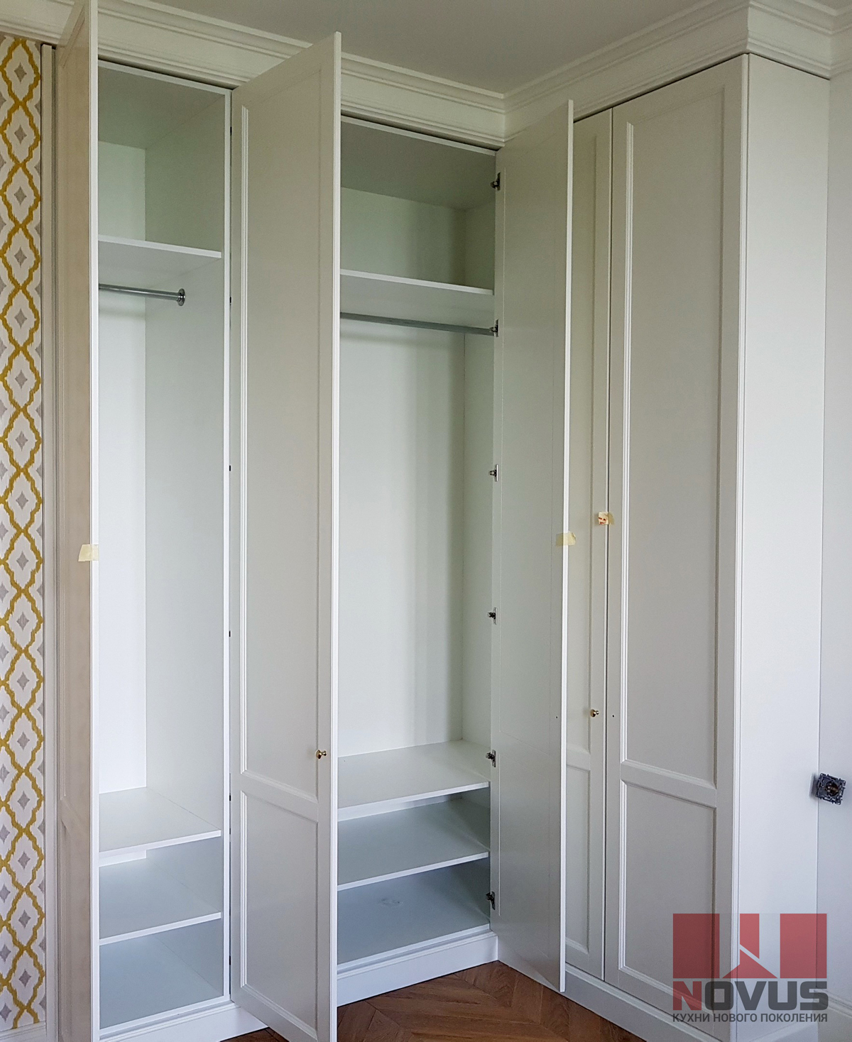 Встроенная мебель для квартиры на ул. Староволынской (Москва)